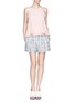 Figure View - Click To Enlarge - CHLOÉ - Tweed knit shorts