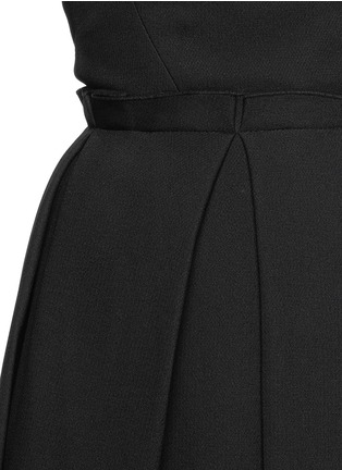 Detail View - Click To Enlarge - VICTORIA BECKHAM - Asymmetric drape pleat dress