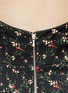 Detail View - Click To Enlarge - VICTORIA BECKHAM - Leather strap floral print dress