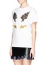 Front View - Click To Enlarge - TOGA ARCHIVES - Wing embroidery jersey T-shirt