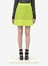 Main View - Click To Enlarge - PROENZA SCHOULER - Neon perforated leather skirt