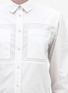 Detail View - Click To Enlarge - PROENZA SCHOULER - Perforated cotton shirt
