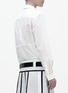 Back View - Click To Enlarge - PROENZA SCHOULER - Perforated cotton shirt