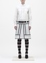 Figure View - Click To Enlarge - PROENZA SCHOULER - Perforated cotton shirt