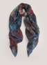 Main View - Click To Enlarge - OVM - Lyrical printed silk scarf