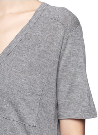 Detail View - Click To Enlarge - T BY ALEXANDER WANG - Classic pocket T-shirt