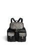 Main View - Click To Enlarge - REBECCA MINKOFF - Selena stud inlay leather backpack