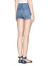 Back View - Click To Enlarge - CURRENT/ELLIOTT - The Bicycle cut-off denim shorts