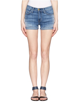 Main View - Click To Enlarge - CURRENT/ELLIOTT - The Bicycle cut-off denim shorts