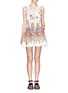 Main View - Click To Enlarge - MSGM - Jewel print dress