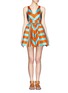 Main View - Click To Enlarge - MSGM - 'Raifa' stripe print dress