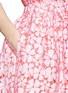 Detail View - Click To Enlarge - MSGM - Lace flower flare dress