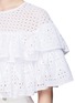 Detail View - Click To Enlarge - MSGM - Eyelet layered top