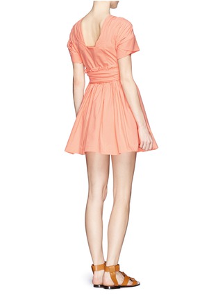 Back View - Click To Enlarge - MSGM - Baby doll dress