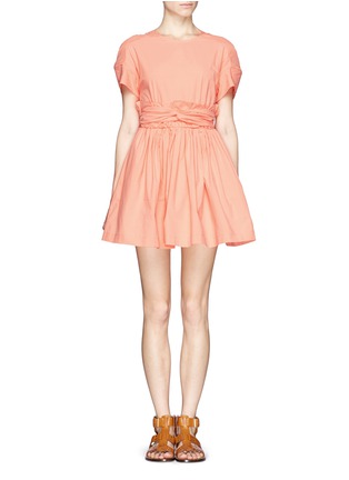 Main View - Click To Enlarge - MSGM - Baby doll dress