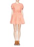 Main View - Click To Enlarge - MSGM - Baby doll dress