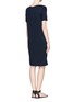 Back View - Click To Enlarge - T BY ALEXANDER WANG - Classic boatneck jersey dress