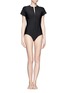 Detail View - Click To Enlarge -  - 'Farrah Maillot' Neoprene swimsuit