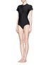 Figure View - Click To Enlarge -  - 'Farrah Maillot' Neoprene swimsuit