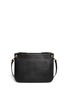 Back View - Click To Enlarge - MARNI - 'Bandoleer' double pouch leather shoulder bag 