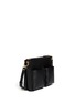 Front View - Click To Enlarge - MARNI - 'Bandoleer' double pouch leather shoulder bag 
