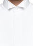 Detail View - Click To Enlarge - CANALI - Tuxedo piqué bib shirt