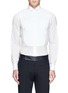 Main View - Click To Enlarge - CANALI - Tuxedo piqué bib shirt