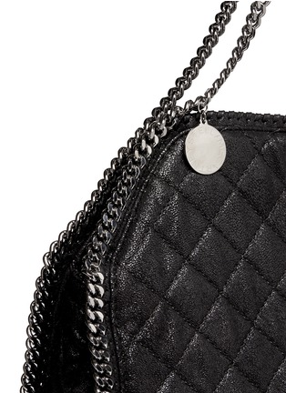 Detail View - Click To Enlarge - STELLA MCCARTNEY - 'Falabella' large quilted chain tote