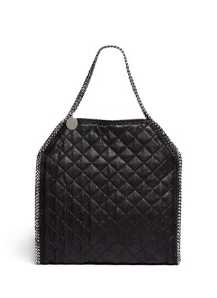 Main View - Click To Enlarge - STELLA MCCARTNEY - 'Falabella' large quilted chain tote
