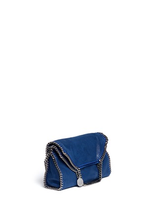 Front View - Click To Enlarge - STELLA MCCARTNEY - 'Falabella' shaggy deer foldover chain tote