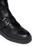 Detail View - Click To Enlarge - MARNI - Concealed lace-up buckle combat boots