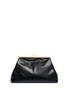 Back View - Click To Enlarge - STELLA MCCARTNEY - Tulip front oversized leather clutch
