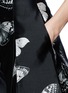 Detail View - Click To Enlarge - CHICTOPIA - Butterfly print pleat shorts