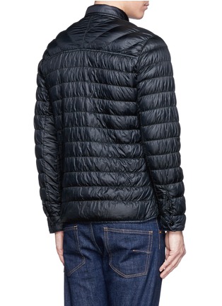Back View - Click To Enlarge - STONE ISLAND - Padded puffer jacket 
