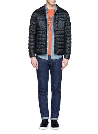 Figure View - Click To Enlarge - STONE ISLAND - Padded puffer jacket 
