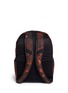Back View - Click To Enlarge - STONE ISLAND - Tortoiseshell print backpack
