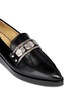Detail View - Click To Enlarge - TOGA ARCHIVES - Hardware leather loafers