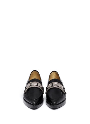 Figure View - Click To Enlarge - TOGA ARCHIVES - Hardware leather loafers