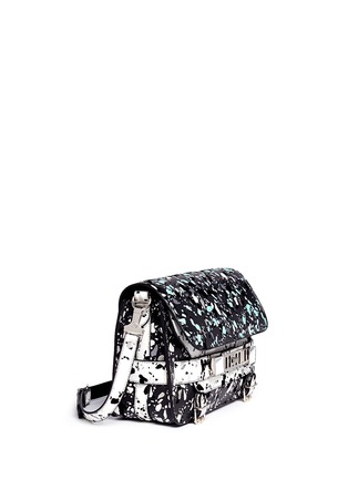 Figure View - Click To Enlarge - PROENZA SCHOULER - 'PS11' velvet flock classic shoulder bag