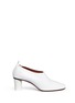 Main View - Click To Enlarge - GRAY MATTERS - 'Micol' choked-up leather pumps