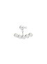Main View - Click To Enlarge - OFÉE - Pop' diamond 18k white gold drop single earring