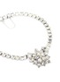 Detail View - Click To Enlarge - LANE CRAWFORD VINTAGE ACCESSORIES - Vintage detachable snowflake brooch diamanté necklace