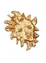 Detail View - Click To Enlarge - LANE CRAWFORD VINTAGE ACCESSORIES - Sun face clip earrings