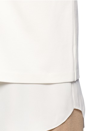 Detail View - Click To Enlarge - THEORY - 'Zadeia' layered knit top