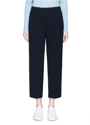 Main View - Click To Enlarge - THEORY - 'Straconi' cropped crepe pants