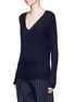 Front View - Click To Enlarge - THEORY - 'Adrianna RL' cashmere sweater