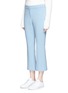 Front View - Click To Enlarge - THEORY - 'Erstina' kick flare twill pants