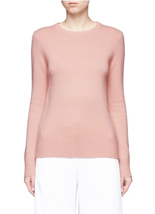 Main View - Click To Enlarge - THEORY - 'Salomina' tie back cashmere sweater