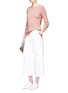 Figure View - Click To Enlarge - THEORY - 'Salomina' tie back cashmere sweater