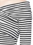 Detail View - Click To Enlarge - THEORY - 'Kellay LS' stripe cross neck top